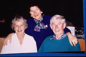 Albert, Carolyn, & Janet Mattei at the 86th Spring Meeting of the AAVSO in Sion, Switzerland