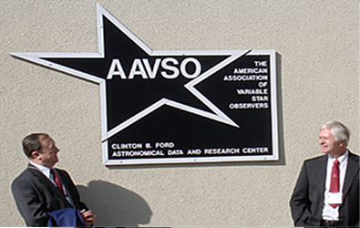 AAVSO Building Dedication