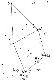 Cepheus Finder  Chart