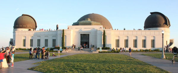The Griffith Observatory - completed in 1935